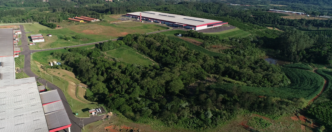 Imagem aérea fábrica Grupo k1