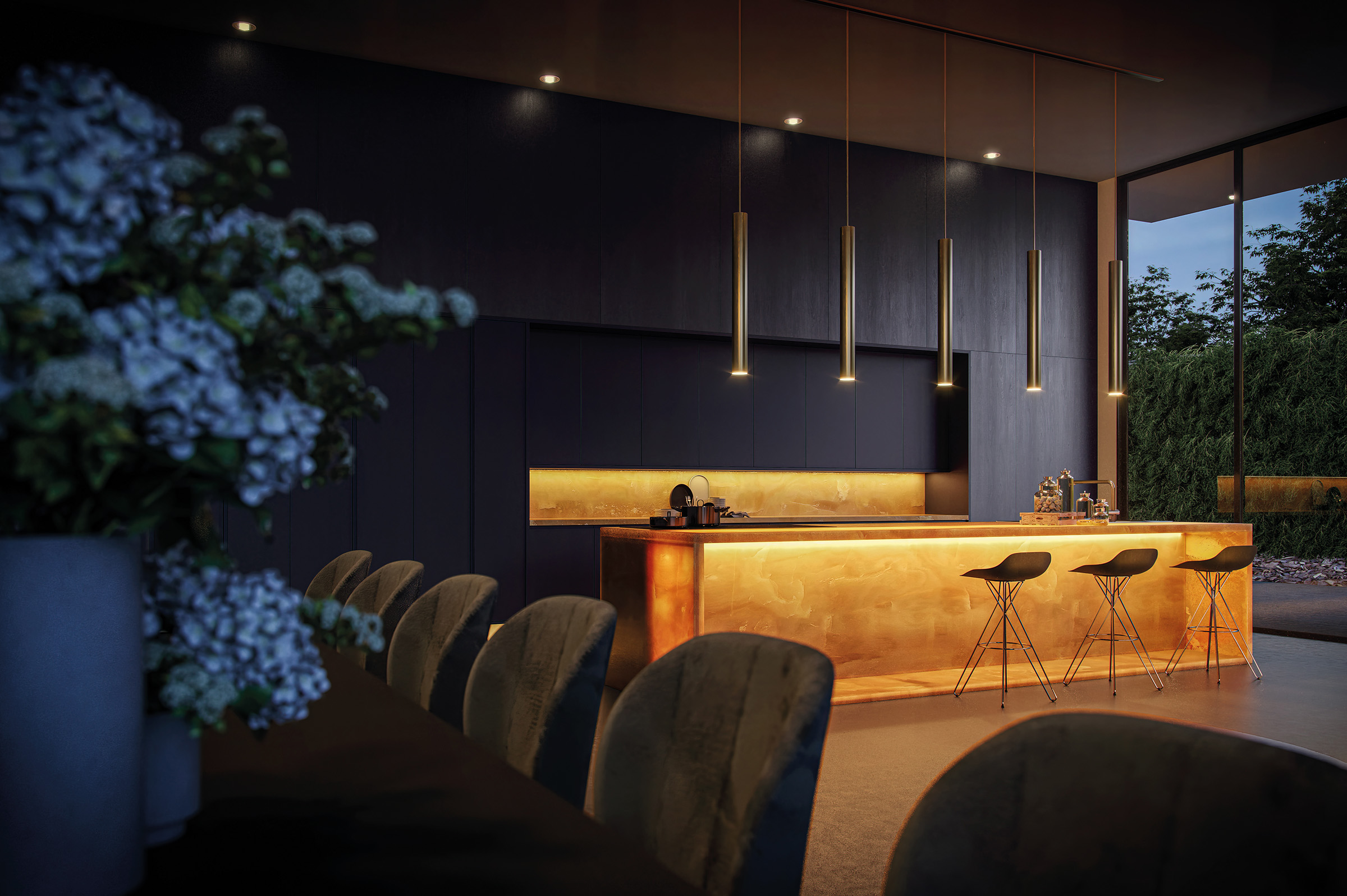 Saiba tudo sobre luzes de led no ambiente