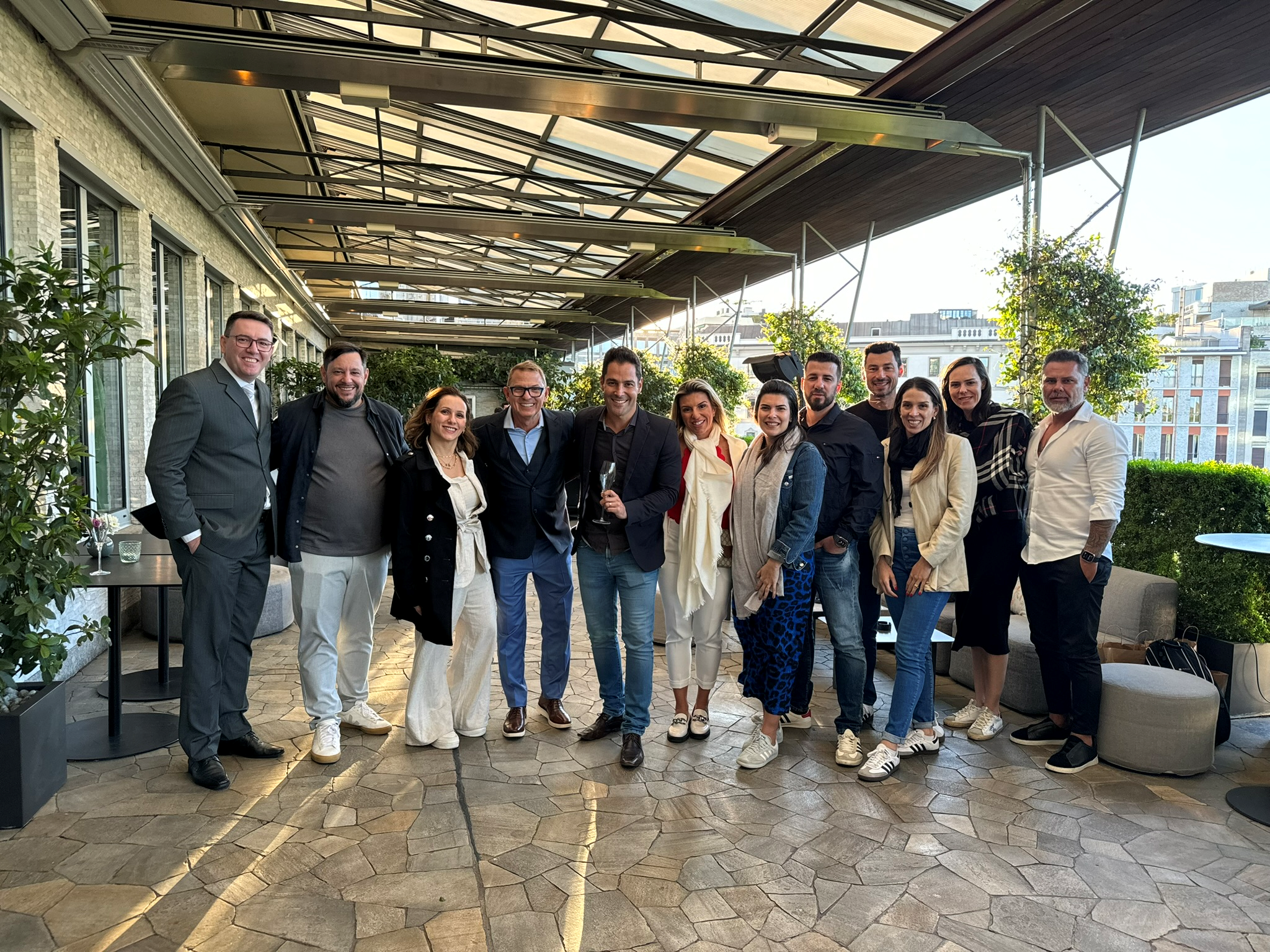 Especificadores da Idélli Santo André juntamente com a equipe da Idélli
