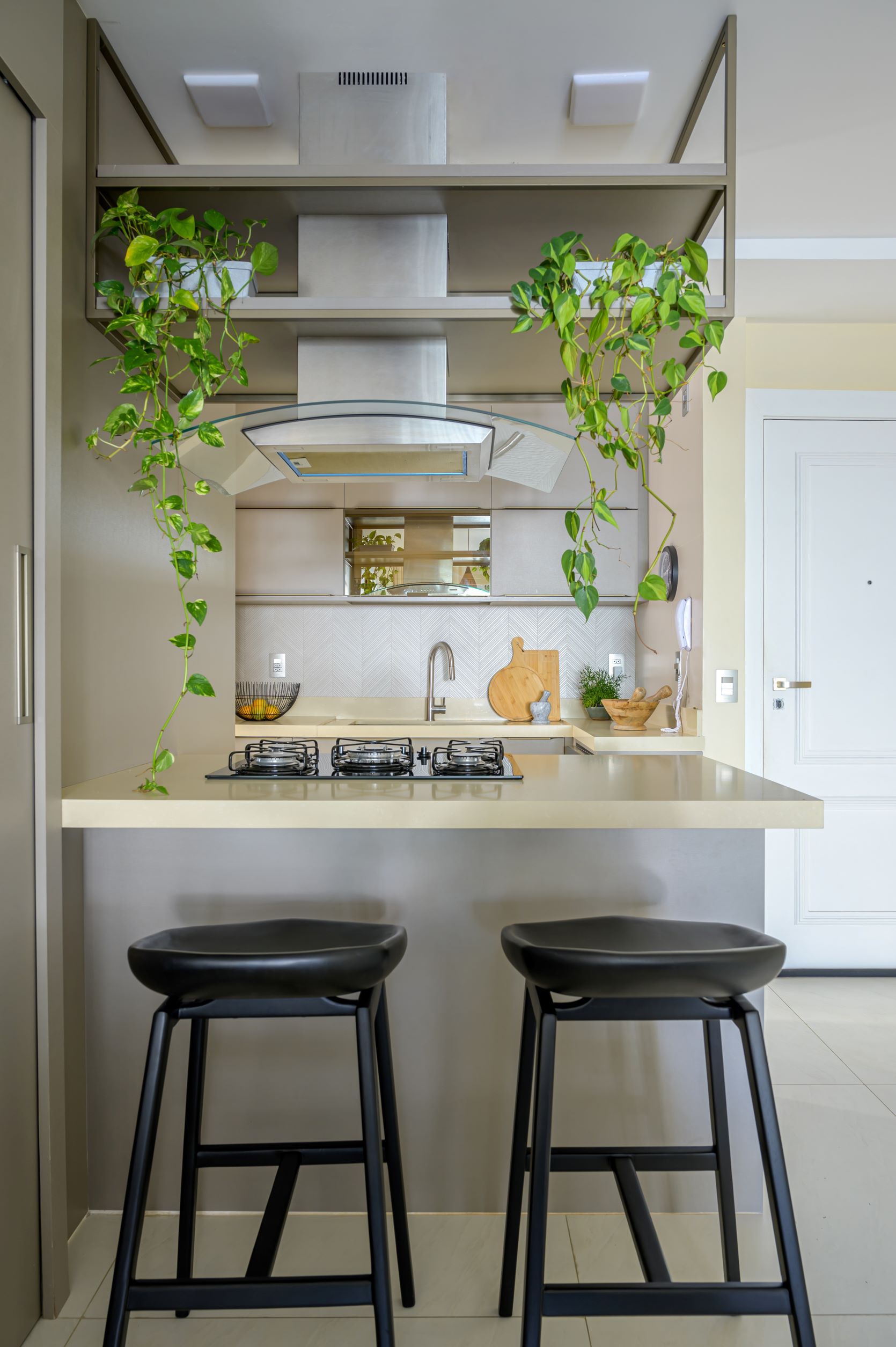 Cozinha e área de serviço